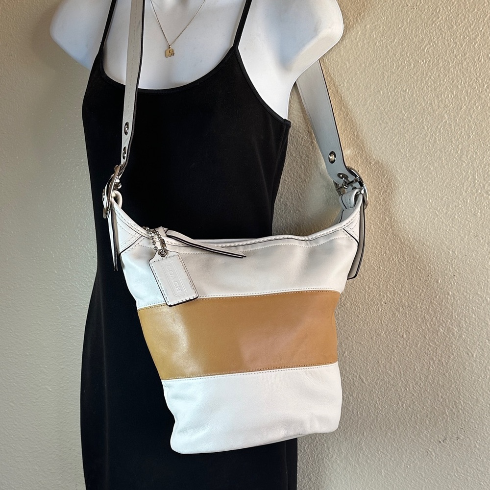 RARE Coach Rugby duffle bucket bag LIKE NEW